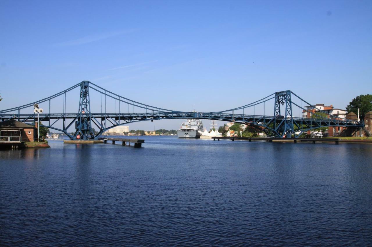 Kapitanswohnung Kaiser Wilhelm Brucke Wilhelmshaven Extérieur photo